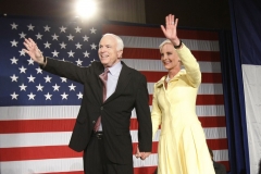 Senator John McCain and Cindy McCain campaign, 2008