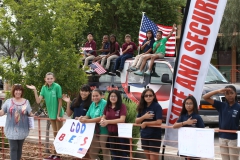 Arizona Procession, Memorial, and Departure