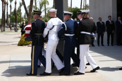 Arizona Procession, Memorial, and Departure