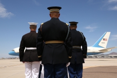 Arizona Procession, Memorial, and Departure