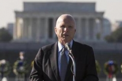 Senator John McCain delivers remarks on the 75th anniversary of Pearl Harbor, December 7, 2017