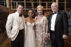 Renee and Jack McCain's wedding at Grace Cathedral Church and reception at the California Academy of Sciences museum in San Francisco, California.