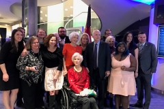 McCain family at Roberta McCain's 105th birthday, 2017