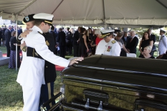 Senator McCain Laid to Rest at the U.S. Naval Academy