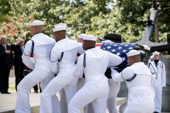 Senator McCain Laid to Rest at the U.S. Naval Academy