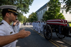 Senator McCain Laid to Rest at the U.S. Naval Academy